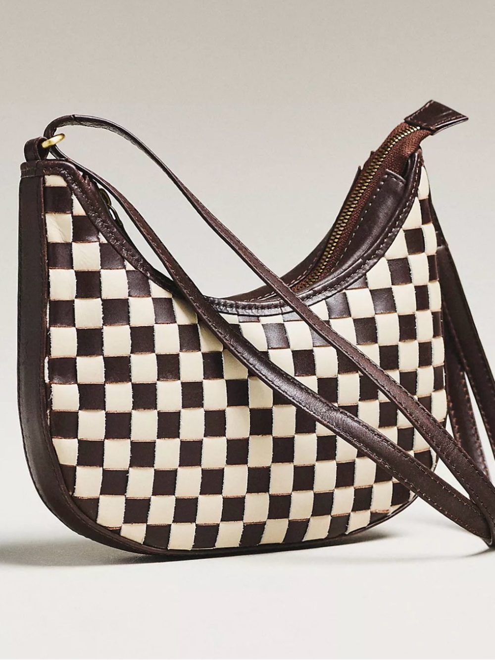 NWT Anthropologie Bembien Mini Woven Sling Bag